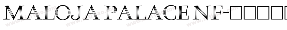 Maloja Palace NF字体转换